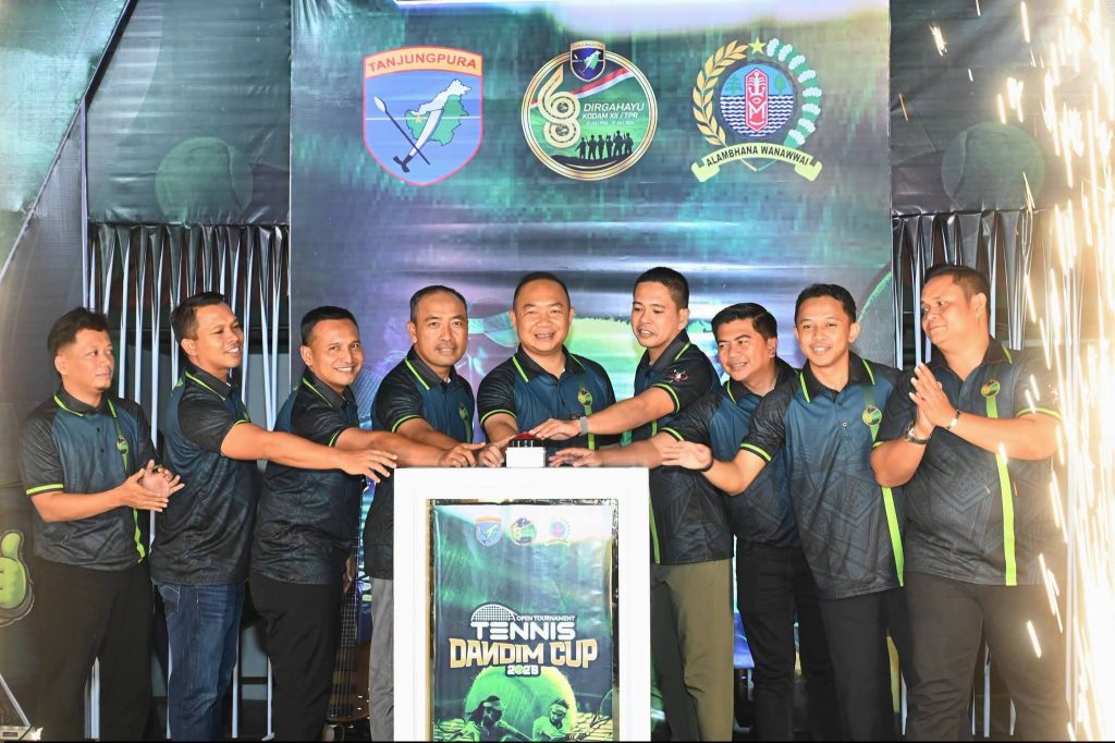 BUPATI KETAPANG BUKA OPEN TOURNAMENT TENIS DANDIM CUP 2026, DORONG LAHIRNYA ATLET BERPRESTASI