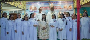 BUPATI KETAPANG HADIRI SYUKUR KESETIAAN HIDUP MEMBIARA SEMBILAN SUSTER OSA
